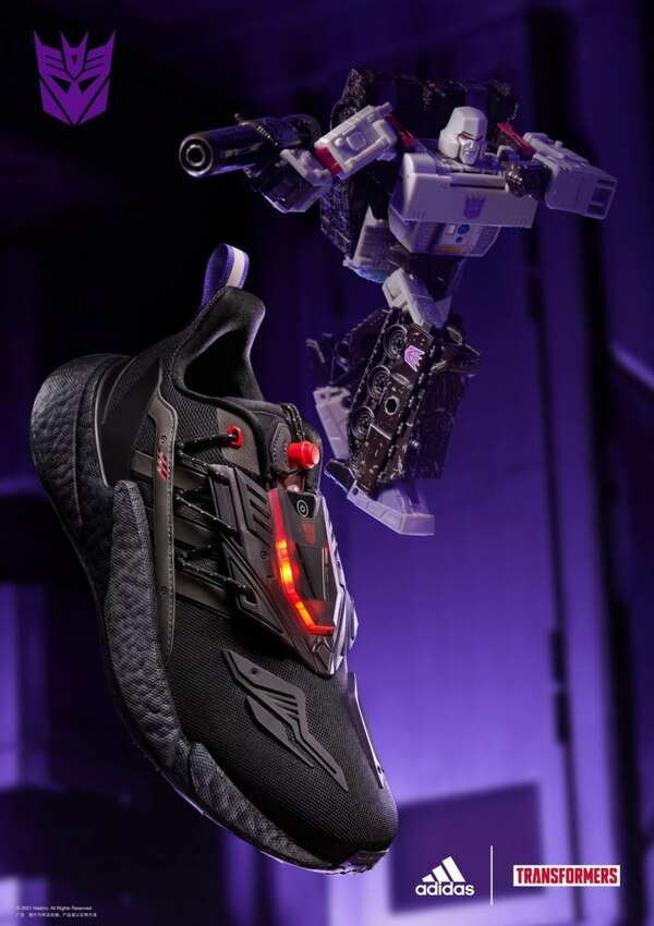 Transformers X Adidas X9000L4 Optimus Prime & Megatron Running Shoes Image  (8 of 14)